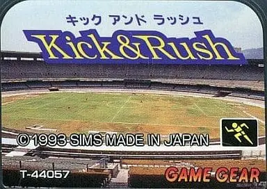 GAME GEAR - KICK＆RUSH