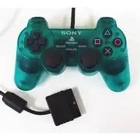 PlayStation 2 - Game Controller - Video Game Accessories (アナログコントローラ (DUALSHOCK 2) エメラルド)