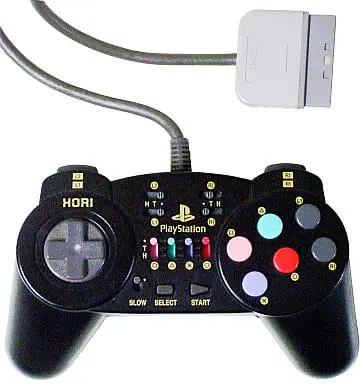 PlayStation - Game Controller - Video Game Accessories (ファイティングコマンダー10B(ブラック))