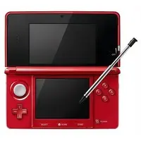 Nintendo 3DS - Video Game Console (ニンテンドー3DS本体 メタリックレッド)