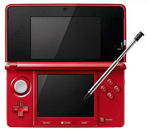 Nintendo 3DS - Video Game Console (ニンテンドー3DS本体 メタリックレッド)