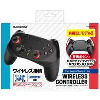 Nintendo Switch - Game Controller - Video Game Accessories (ワイヤレスコントローラー 背面ボタン付 ブラック/レッド)