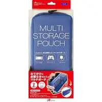 Nintendo Switch - Pouch - Video Game Accessories (マルチ収納ポーチ ブルー (Switch用))
