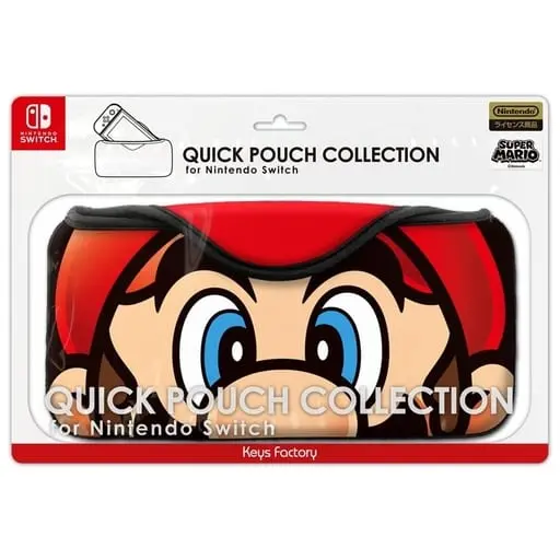 Nintendo Switch - Pouch - Video Game Accessories (クイックポーチ コレクション (マリオ))