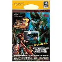 PlayStation Portable - Memory Stick - Video Game Accessories (メモリースティックPRO Duo 4GB モンハン3rd)