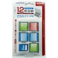 Nintendo 3DS - Case - Video Game Accessories (ダブルカードケース12 (クリア))