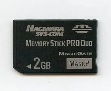 PlayStation Portable - Memory Stick - Video Game Accessories (メモリースティック PRO Duo MARK2 (2GB)[HNT-MPD2GM2])