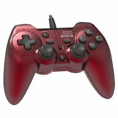 PlayStation 3 - Game Controller - Video Game Accessories (ホリパッド3 ターボプラス レッド)