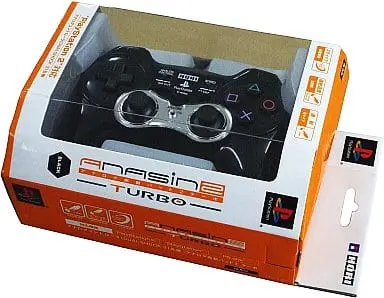 PlayStation 2 - Game Controller - Video Game Accessories (アナログ振動パッド2 TURBO [ブラック])