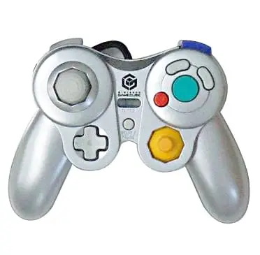 NINTENDO GAMECUBE - Game Controller - Video Game Accessories (ジョイパッドキューブミニ(メタルシルバー))