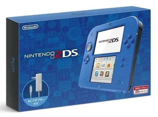 Nintendo 3DS - Video Game Console (ニンテンドー2DS本体 ブルー)