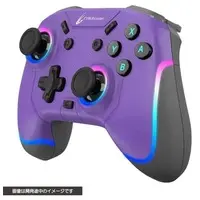 Nintendo Switch - Game Controller - Video Game Accessories (ゲーミングコントローラー ミニ HG 無線タイプ 菫色)