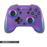 Nintendo Switch - Game Controller - Video Game Accessories (ゲーミングコントローラー ミニ HG 無線タイプ 菫色)