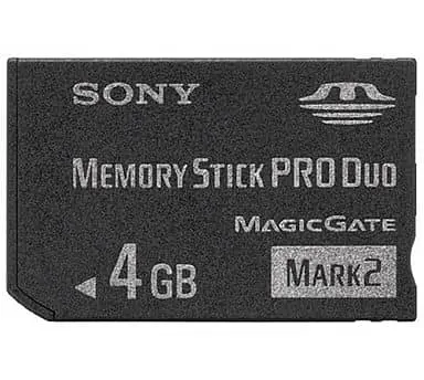 PlayStation Portable - Memory Stick - Video Game Accessories (メモリースティック Pro Duo Mark2 4GB)