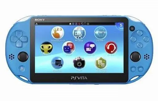 PlayStation Vita - Video Game Console (PlayStation Vita本体 Wi-Fiモデル アクア・ブルー[PCH-2000])