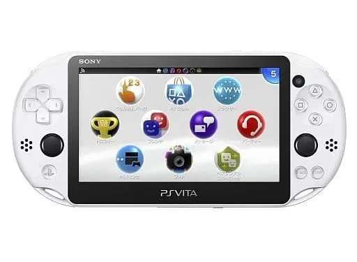 PlayStation Vita - Video Game Console (PlayStation Vita本体 Wi-Fiモデル グレイシャー・ホワイト[PCH-2000])