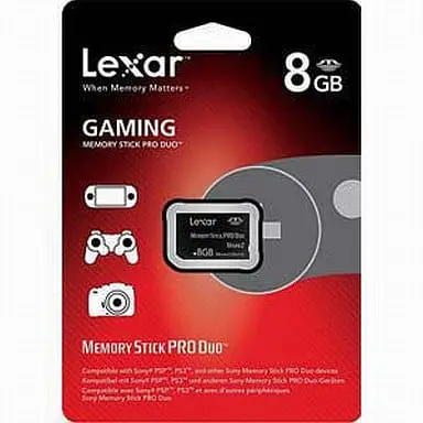 PlayStation Portable - Video Game Accessories - Memory Stick (レキサー メモリースティック PRO Duo 8GB)