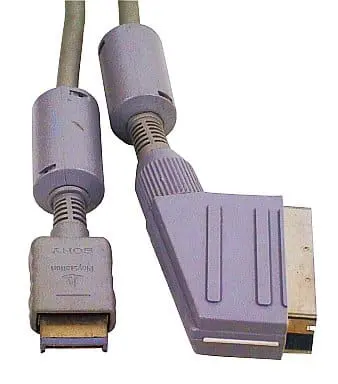 PlayStation - RGB cable - Video Game Accessories (RGBケーブル)