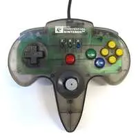 NINTENDO64 - Game Controller - Video Game Accessories (ホリコマンダーN64(クリアグレー))
