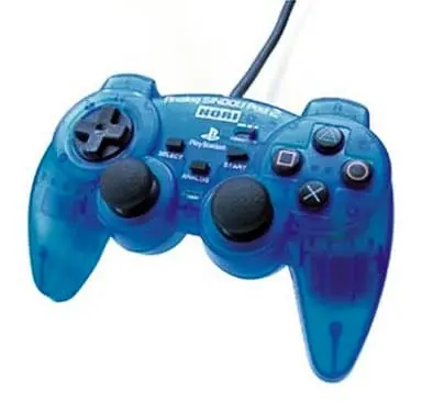 PlayStation 2 - Game Controller - Video Game Accessories (アナログ振動パッド2 (クリアブルー))