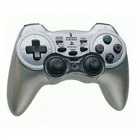 PlayStation 2 - Game Controller - Video Game Accessories (アナログ振動パッド2 TURBO [シルバー])