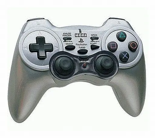 PlayStation 2 - Game Controller - Video Game Accessories (アナログ振動パッド2 TURBO [シルバー])