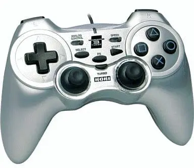 PlayStation 3 - Game Controller - Video Game Accessories (ホリパッド3ターボ(HORI製 シルバー))
