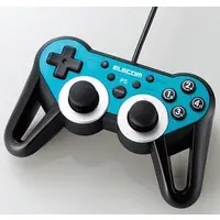 PlayStation 3 - Game Controller - Video Game Accessories (エレコム USBゲームパッド (ブルー))