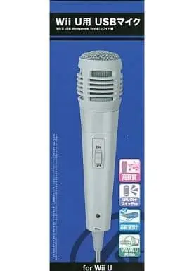 Wii - Video Game Accessories (WiiU用 USBマイク 3M (ホワイト))