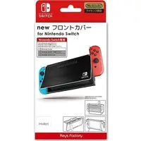 Nintendo Switch - Video Game Accessories (new フロントカバー for Nintendo Switch ブラック)