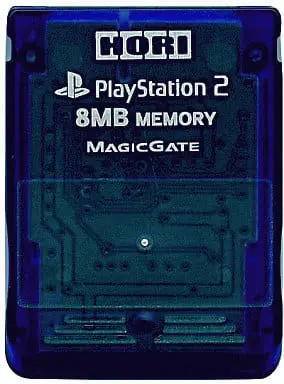 PlayStation 2 - Memory Card - Video Game Accessories (PlayStation2 専用メモリーカード(8MB) クリアブルー)