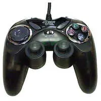 PlayStation 2 - Game Controller - Video Game Accessories (CYBER・アナログ連射コントローラ シャドーブラック)