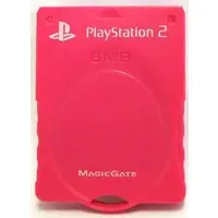 PlayStation 2 - Memory Card - Video Game Accessories (PlayStation2 専用MEMORY CARD(8MB) デニムピンク)