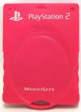 PlayStation 2 - Memory Card - Video Game Accessories (PlayStation2 専用MEMORY CARD(8MB) デニムピンク)