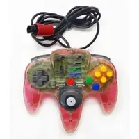 NINTENDO64 - Game Controller - Video Game Accessories (アスキーパッド64(シロピン))