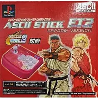 PlayStation 2 - Game Controller - Video Game Accessories (アスキースティックFT2 CAPCOMバージョン)