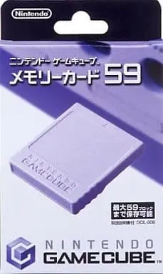 NINTENDO GAMECUBE - Memory Card - Video Game Accessories (ニンテンドーゲームキューブ メモリーカード59)