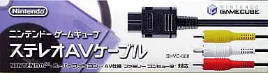 NINTENDO GAMECUBE - Video Game Accessories (ステレオAVケーブル(任天堂製SF・N64両対応))