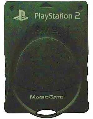 PlayStation 2 - Memory Card - Video Game Accessories (PlayStation2 専用メモリーカード(8MB) フラットブラック)