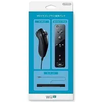 Wii - Game Controller - Video Game Accessories (Wiiリモコンプラス 追加パック(kuro))