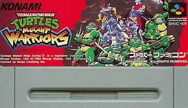 SUPER Famicom - Teenage Mutant Ninja Turtles