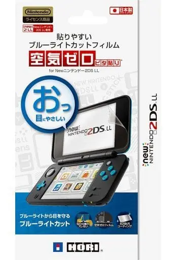 Nintendo 3DS - Video Game Accessories (貼りやすいブルーライトカットフィルム (New2DSLL用))