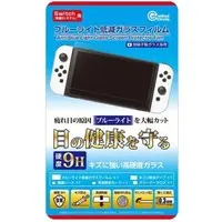 Nintendo Switch - Video Game Accessories (ブルーライト低減ガラスフィルム (Switch有機ELモデル用))