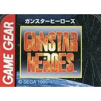 GAME GEAR - Gunstar Heroes