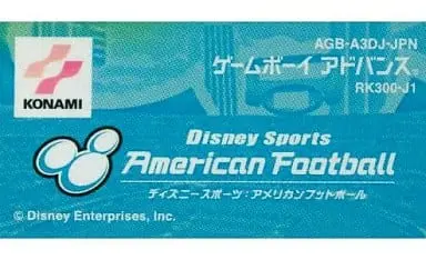 GAME BOY ADVANCE - American football