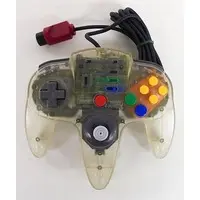 NINTENDO64 - Game Controller - Video Game Accessories (アスキーパッド64(シロスケ))