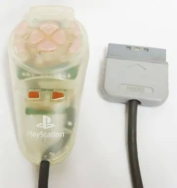 PlayStation - Video Game Accessories (グリップコントローラPS(クリアピンク))