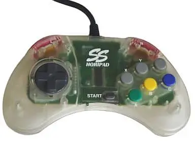 SEGA SATURN - Game Controller - Video Game Accessories (ホリパッドSS (クリア))