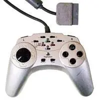 PlayStation - Game Controller - Video Game Accessories (アスキーパッドV2 シルバー)