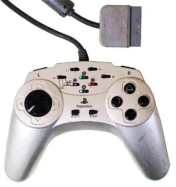 PlayStation - Game Controller - Video Game Accessories (アスキーパッドV2 シルバー)